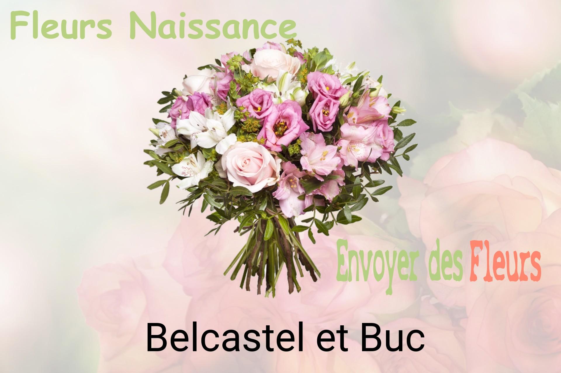 Bouquet de fleurs de naissance livré à Belcastel-et-Buc