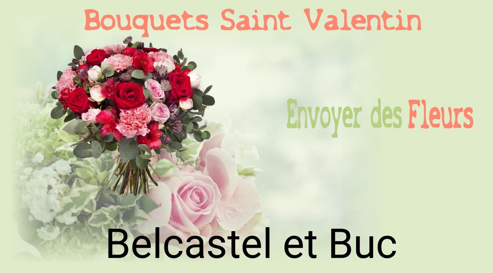 Roses de Saint-Valentin livrées à Belcastel-et-Buc